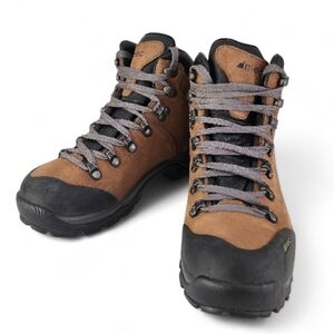 MEC brown leather Killarney 2 hiking boots rugged outdoor trail boots 9